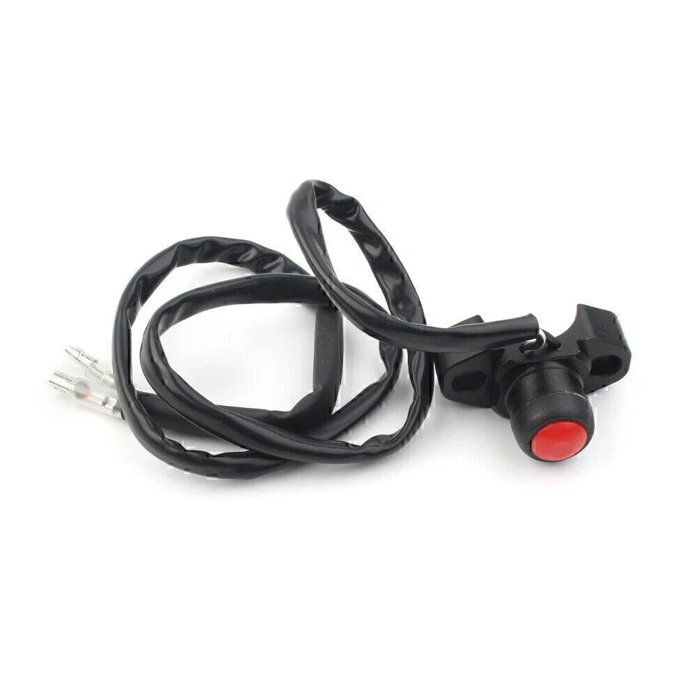 CNC Engine Stop Start Kill Switch Button for Dirt Bike Quad ATV