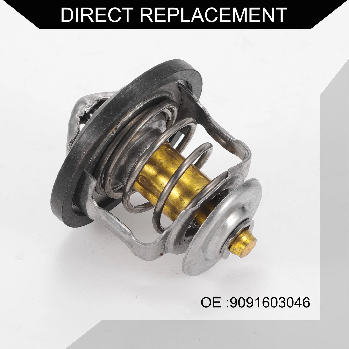 Engine Coolant Thermostat for Toyota Camry 2.0L (1987–1991) No. 90916-03046