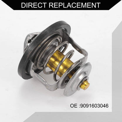 Engine Coolant Thermostat for Toyota Camry 2.0L (1987–1991) No. 90916-03046