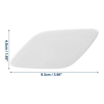 1x Front Bumper Headlight Washer Nozzle Cover Cap for BMW 335i White