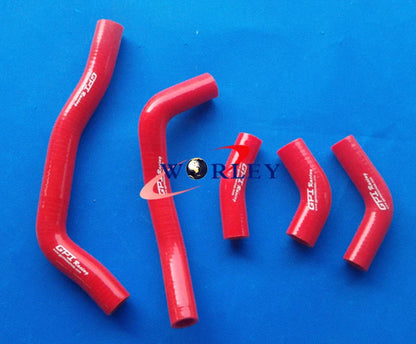 Silicone Radiator Hose for Honda CRF450R (2005-2008) - Red