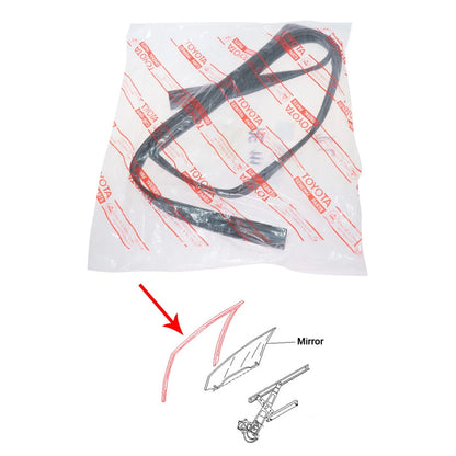 Door Glass Run Channel LH for Toyota Corolla Sprinter Carib (EE110–AE111)