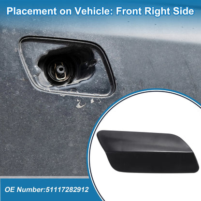 Headlight Washer Nozzle Cover Cap for BMW 640i (2012–2015)
