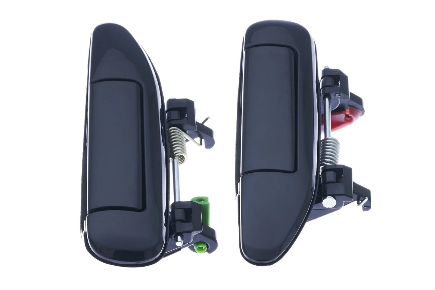 2 x Front Outer Door Handle Black for Nissan Patrol (1997–2016)