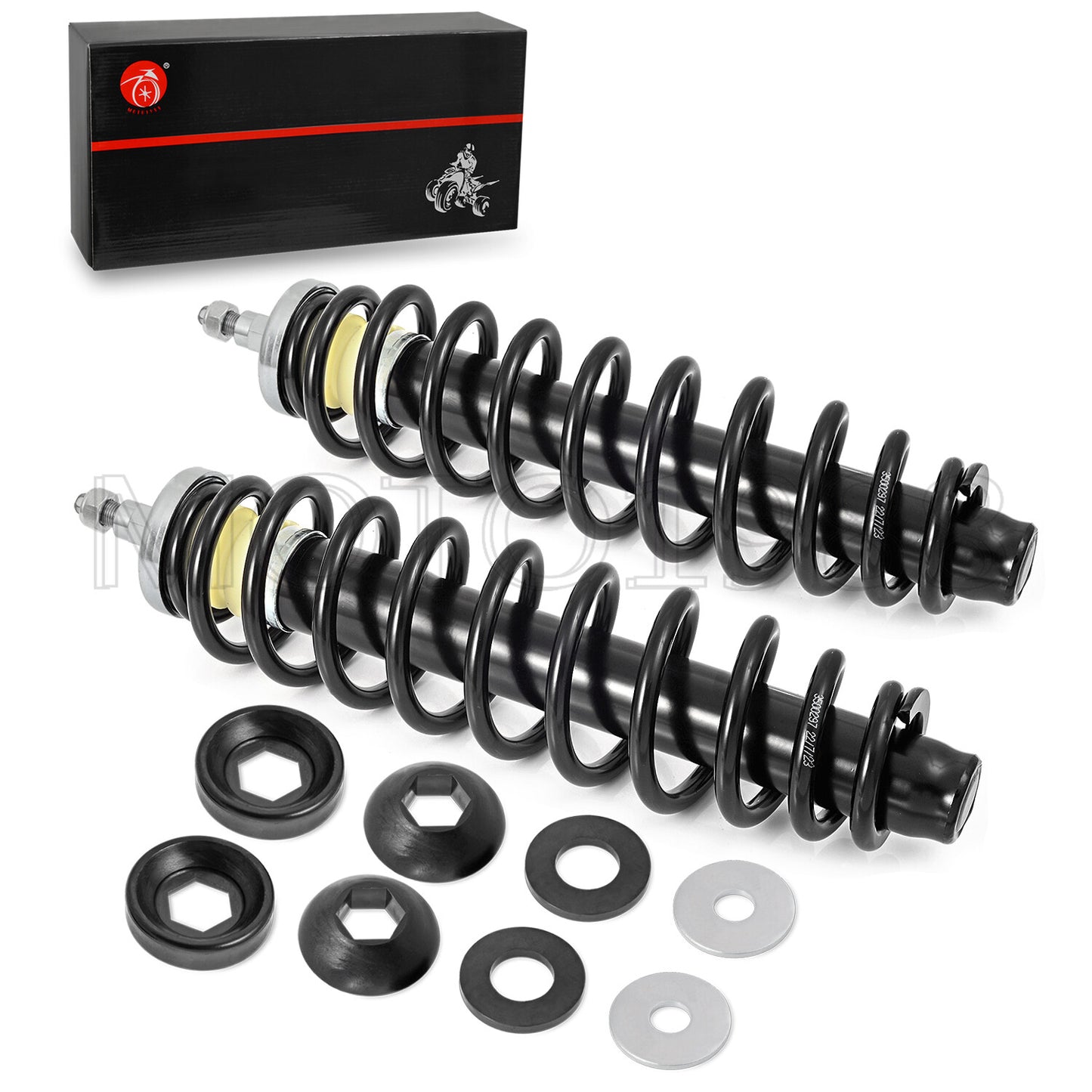 Front Shock Strut Absorber Kit for Polaris Sportsman 500 400 450 570 600 700 800 (2000–2023)