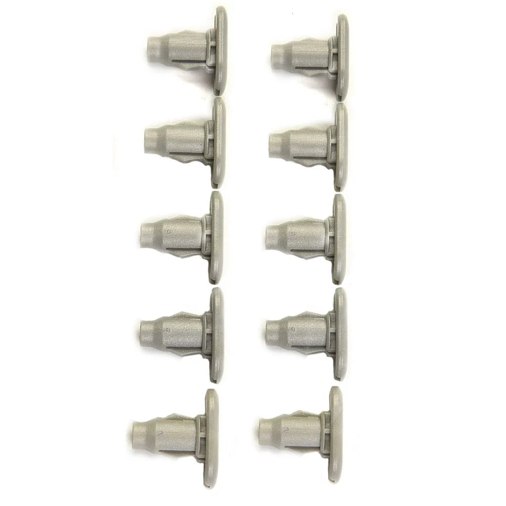 10 x Gray Rocker Moulding Clips for Lexus GX470 (2003–2004)
