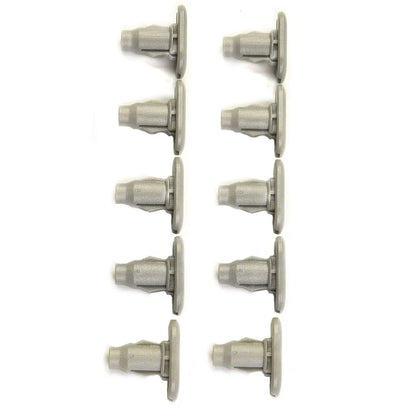 10 x Gray Rocker Moulding Clips for Lexus GX470 (2003–2004)