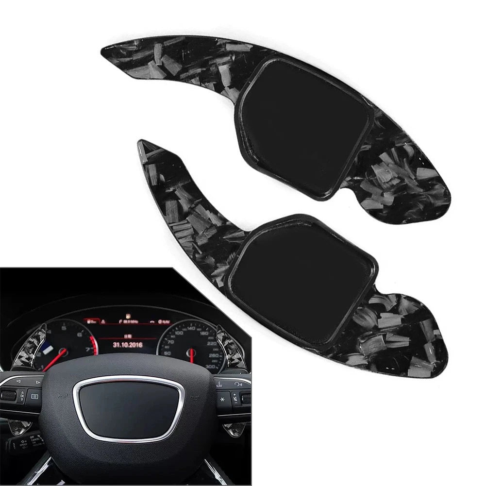 Steering Wheel Paddle Shifter Cover Trim for Audi R8 RS3 RS4 RS5 TT RS (2007–2021)
