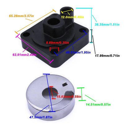 Water Pump Housing for Yamaha F9.9 T9.9 F15