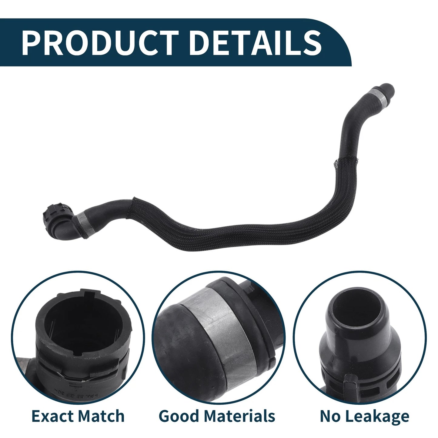 Radiator Outlet Hose Pipe No. 17127584560 for BMW X5 (2000–2006)
