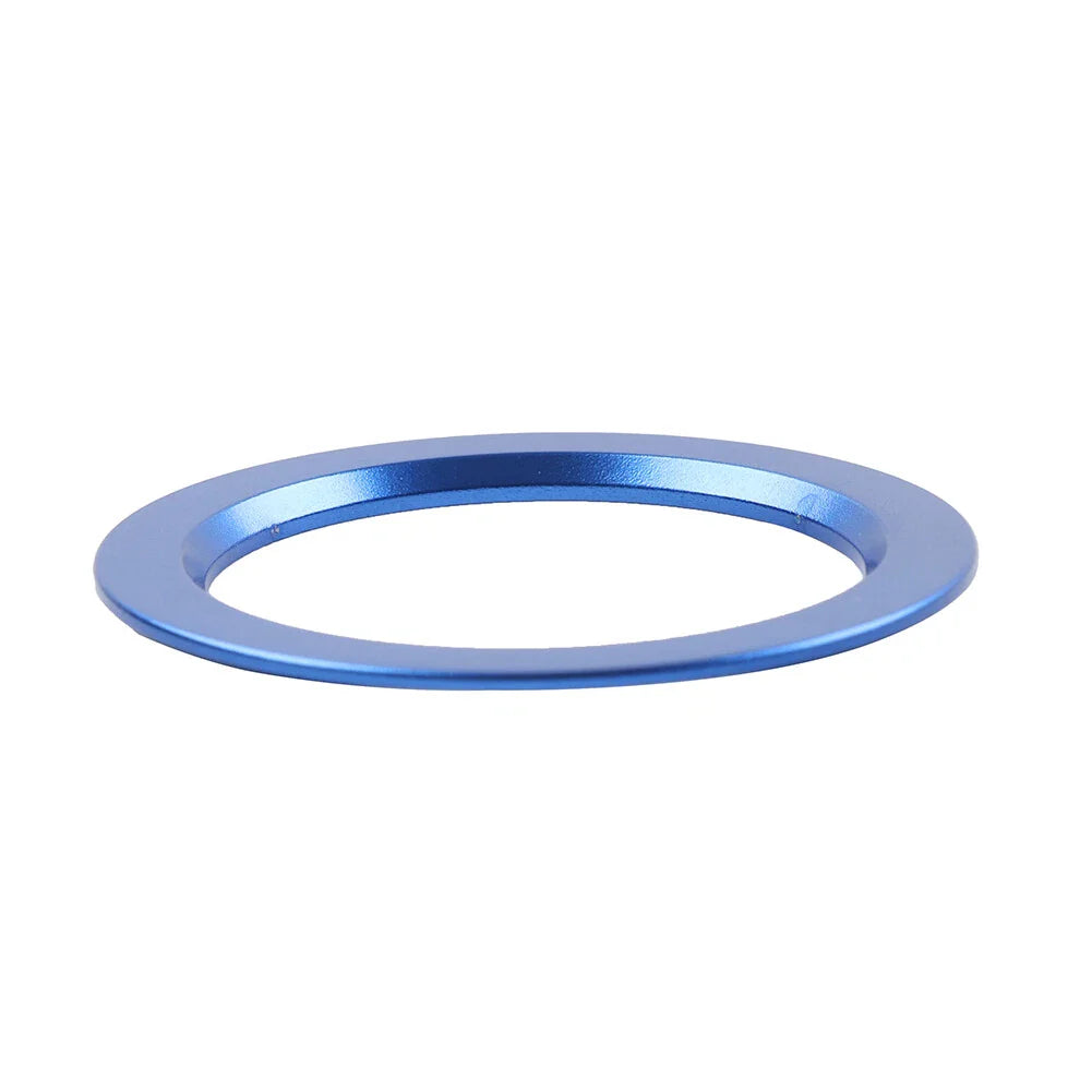 Blue Engine Start Stop Button Trim Ring for Toyota Tacoma, Camry, Prius, Corolla (2005-2023)