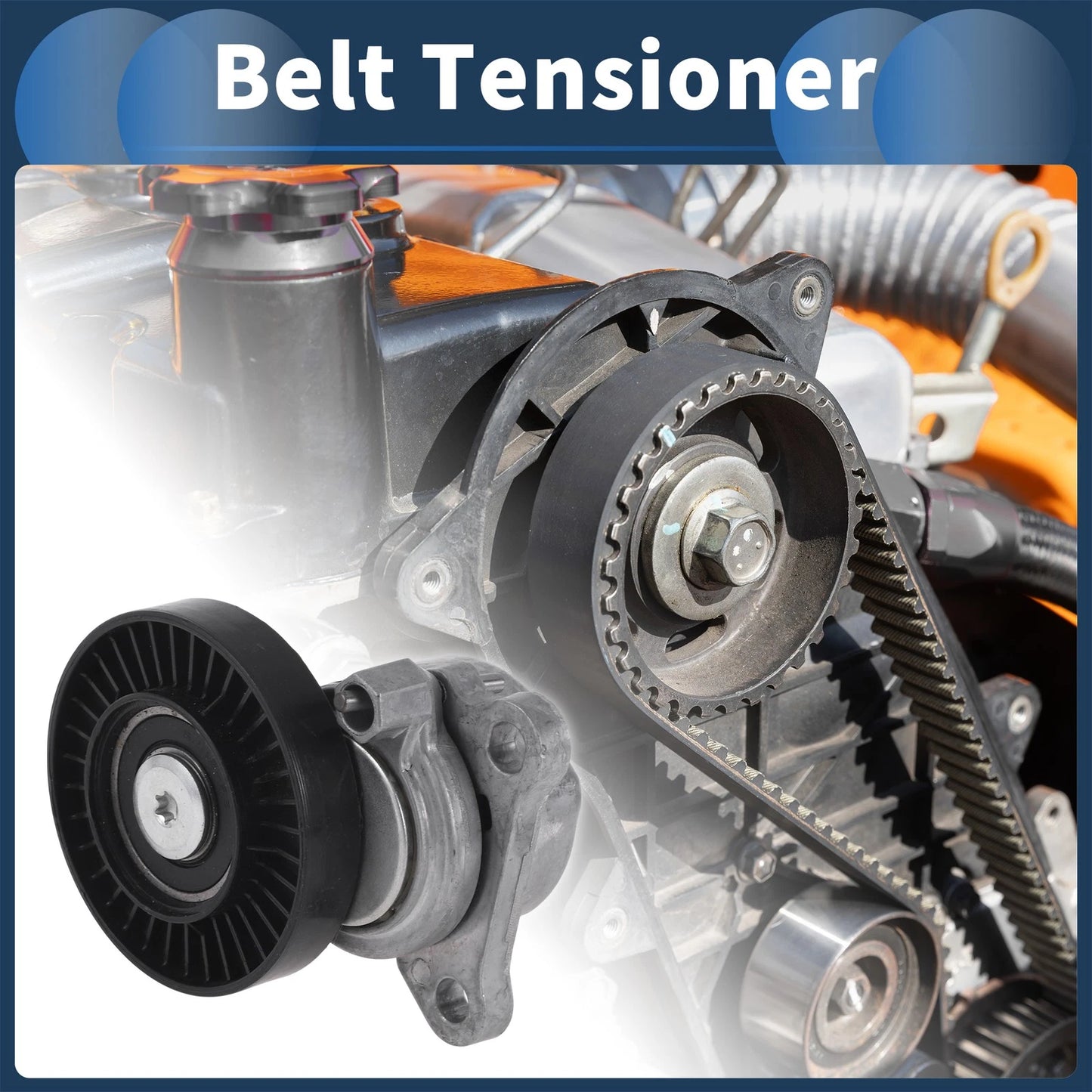 Belt Tensioner for Land Rover Freelander (1998–2004) No.PQG100180 Metal