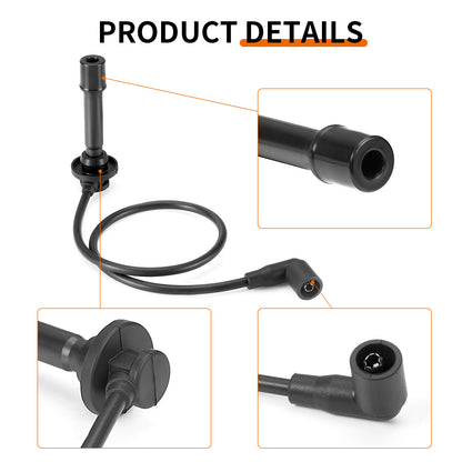 Ignition Coil Spark Plug Cap Wire for Kawasaki Mule PRO-FX (2015–2023)