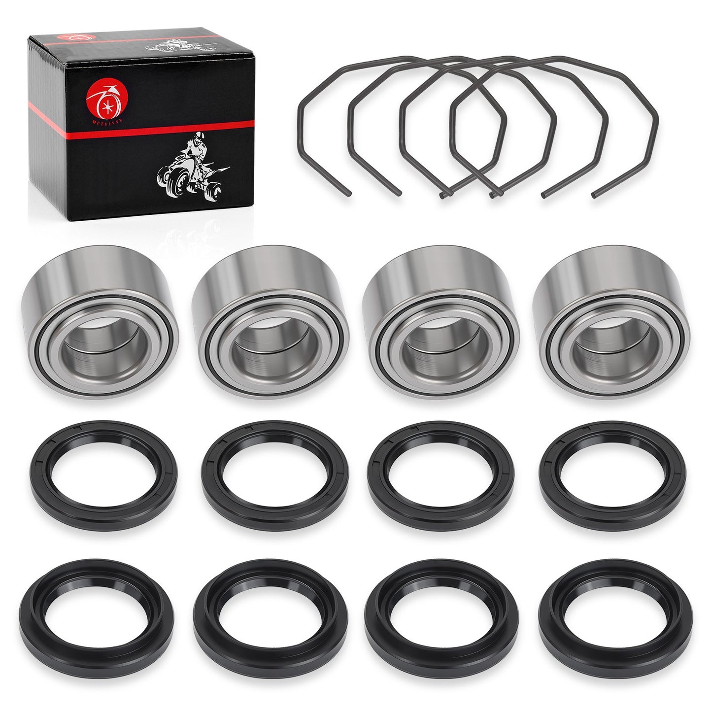 Wheel Bearing Seal Kit for Arctic Cat 400 500 (2002–2004)