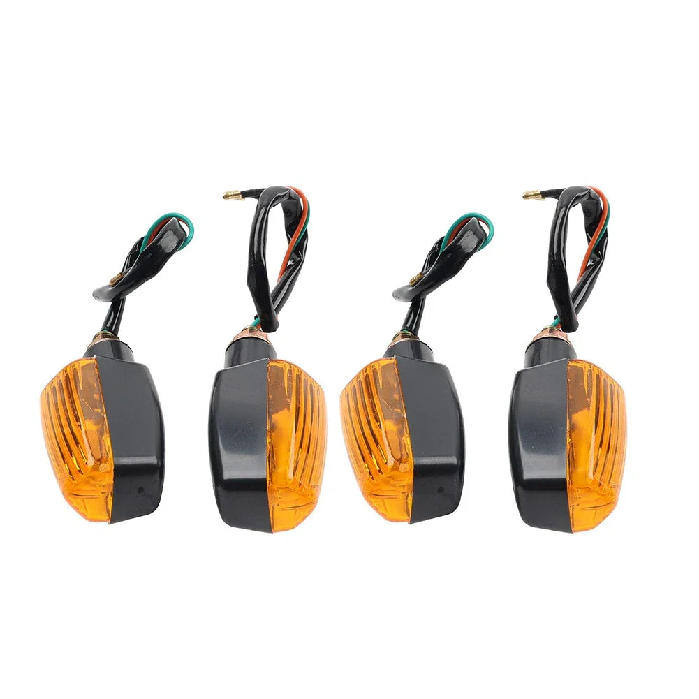 Yellow Indicator Flasher Blinkers for Suzuki GSF600 GSF650 GSF1200 (1995-2006)