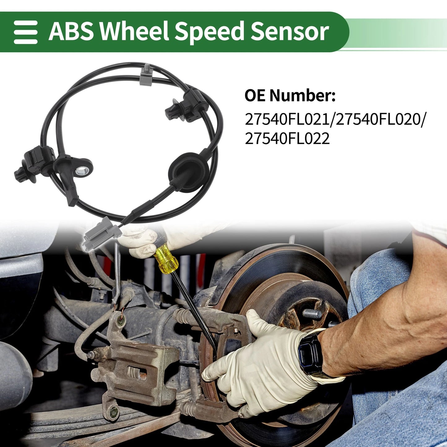 ABS Wheel Speed Sensor No. 27540FL021 for Subaru Crosstrek (2018–2021)