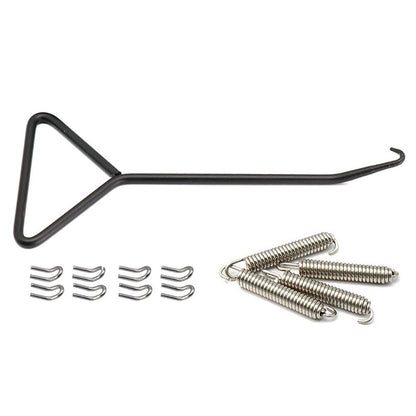 Set of 4 Exhaust Pipe Muffler Mounting Springs Hooks for Universal Motorcycle