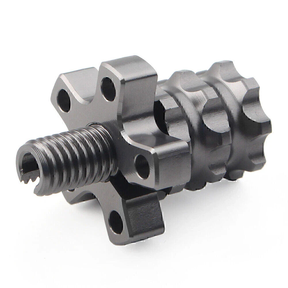 CNC M8 Clutch Brake Cable Adjuster Screw for Motorcycle Dirt Bike Grey