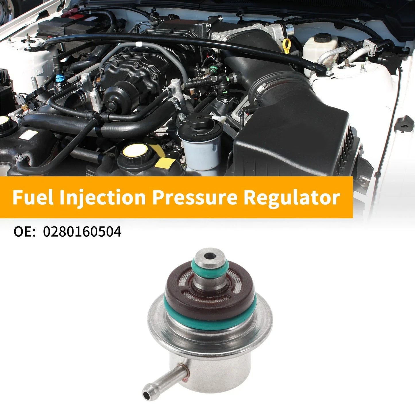 Fuel Pressure Regulator 20-70 Psi for BMW 323i (1997-2001)