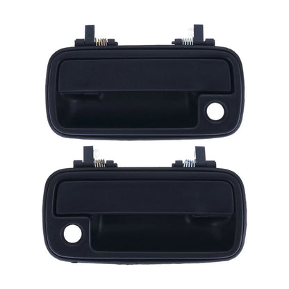 2X Outer Door Handles for Suzuki Vitara (1988–1998) - Black