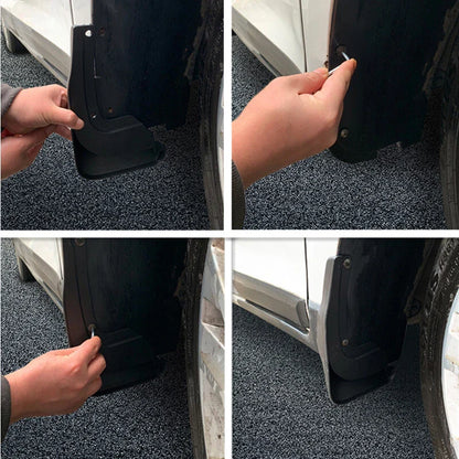 4 x Mud Flaps Splash Guards for Mitsubishi Outlander Sport/ASX (2010–2016)