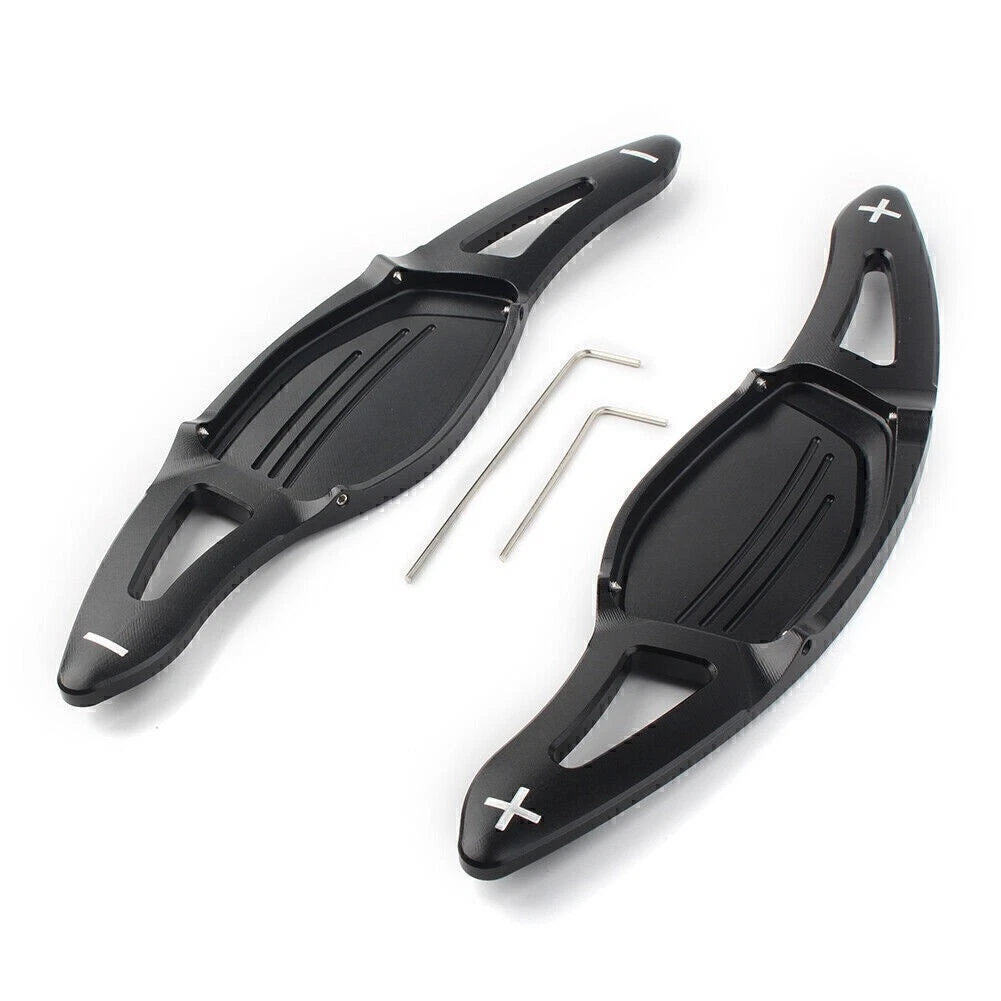 2pc Steering Wheel Shift Paddle Trim Cover for Audi A5/S5/SA5/RS3 (2010–2020)