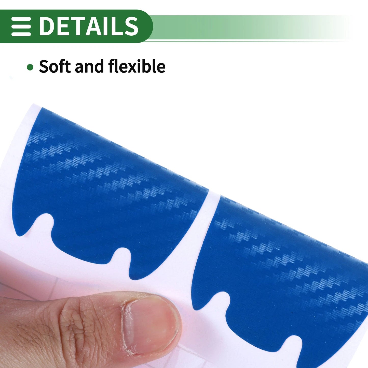 Set of 4 Car Door Handle Cup Cover Protection Film Reflective Stickers
