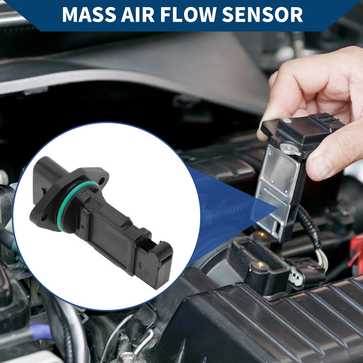 Mass Air Flow Sensor for Audi A4 (2000–2006) No. 059906461A