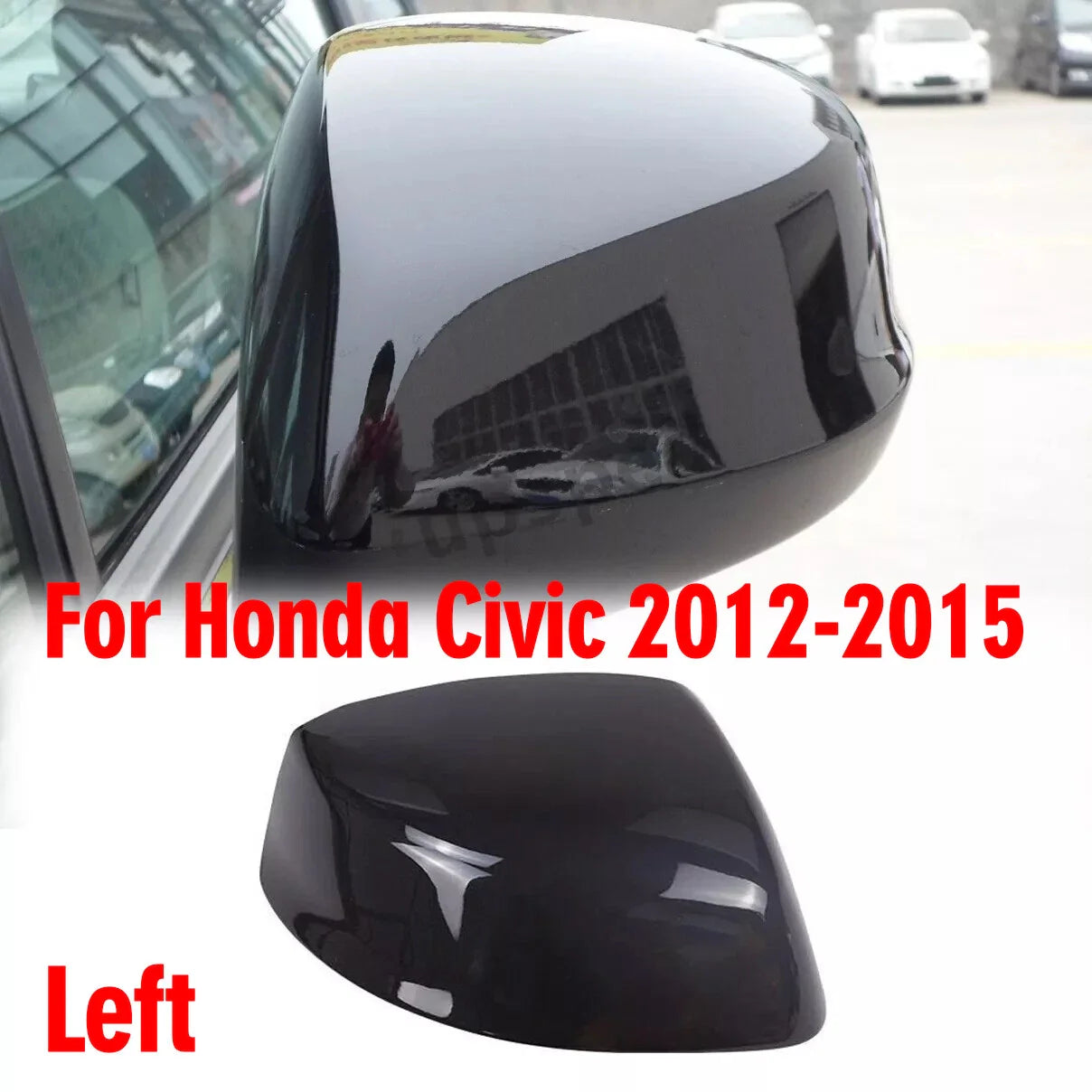 Cap Cover Rearview Mirror for Honda Civic (2012–2015)