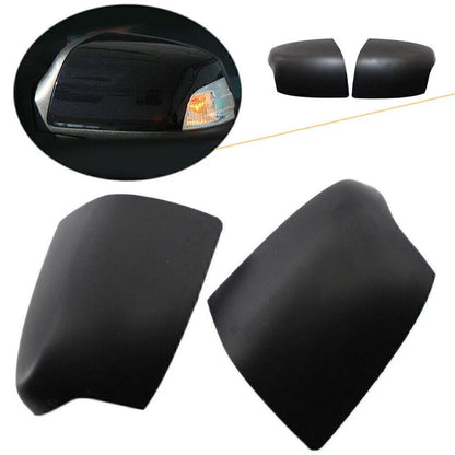 Gloss Black Rear Wing Mirror Cover Cap for Ford Focus (2005-2008)