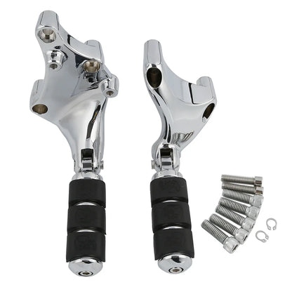Chrome Passenger Footpeg Mount Bracket for Harley Sportster (2014-2022)