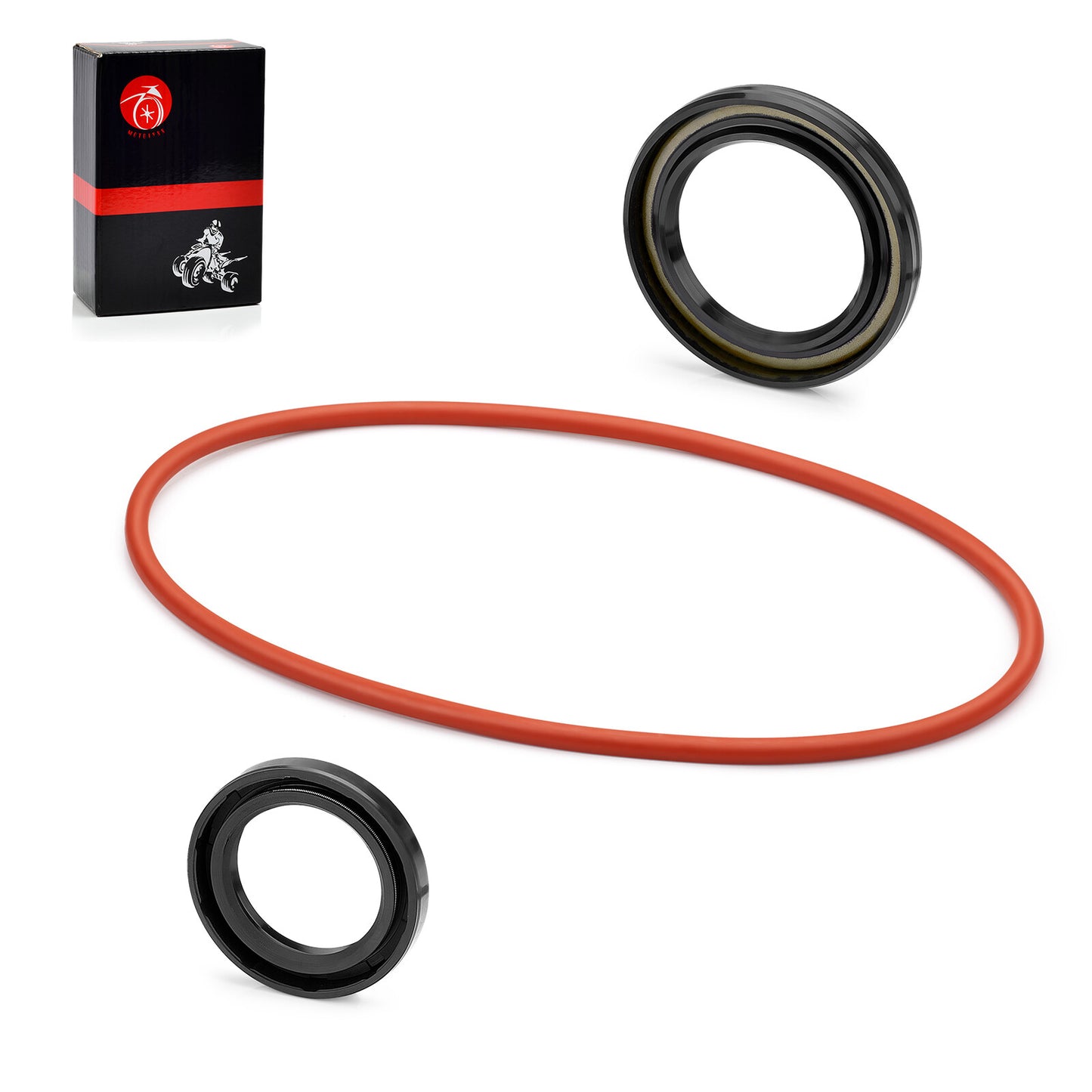 Rear Brake Panel Dust Seal O-Ring Kit for Yamaha Bruin 250 350 (2000–2006)