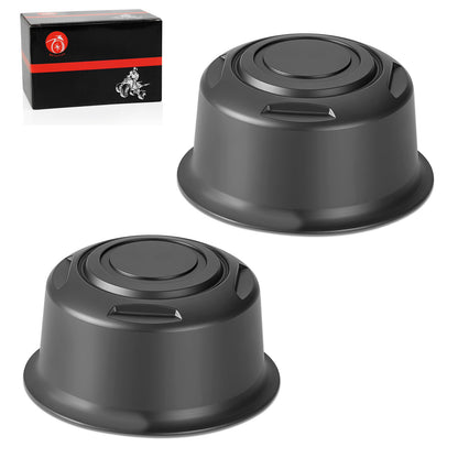 2 Wheel Center Dust Hub Cap for Yamaha Rhino 660 700 Grizzly 450 (2004–2014)