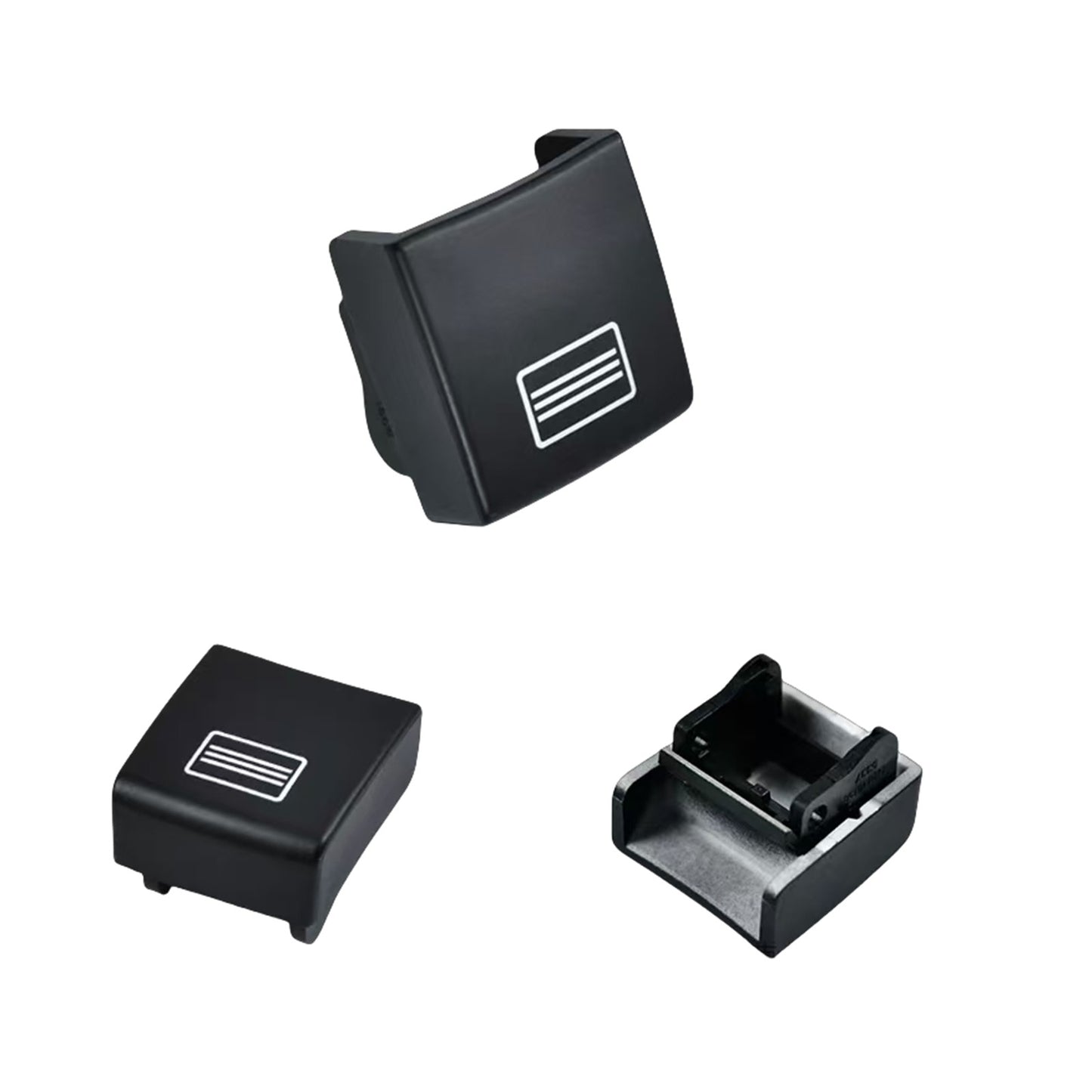 Sunroof Switch Button Cap for Mercedes Benz CLA (2013–2019) Black