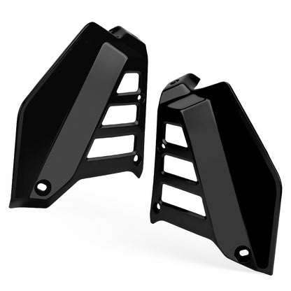 Set of 2 Black Radiator Shrouds for Honda ATC250R (1985–1986)