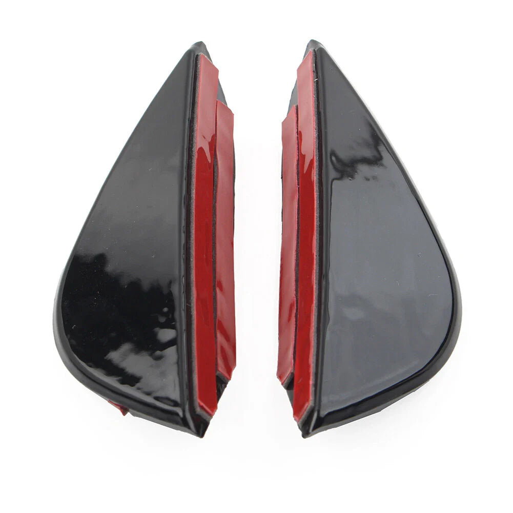 Front Bumper Lip Splitter Spoiler Canards for VW Golf 6 MK6 GTD (2008-2013)