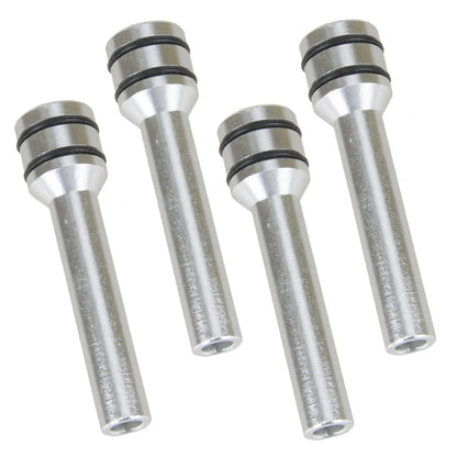 4 x Aluminium Door Latch Pin Covers for Car Interior - 49mm