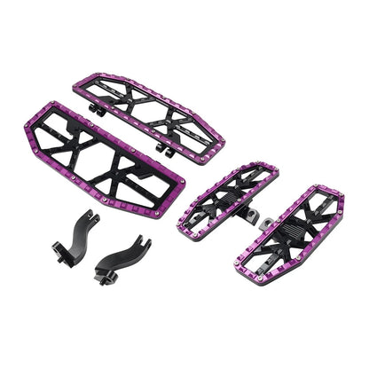 Chrome Aluminum Brake Arm Pedal Kit for Harley FLT FLH (2014–2016)
