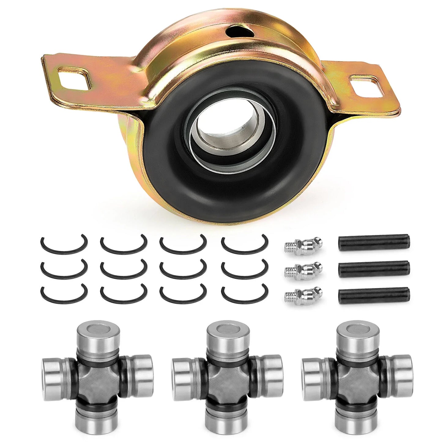 Prop shaft Bearing Carrier & U-joint for Polaris General 4 (2016–2017)