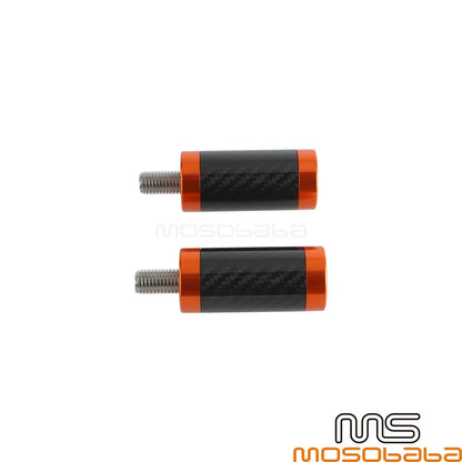 1 1/4" Crash Bar Frame Slider End Kit for Harley Touring Softail Dyna