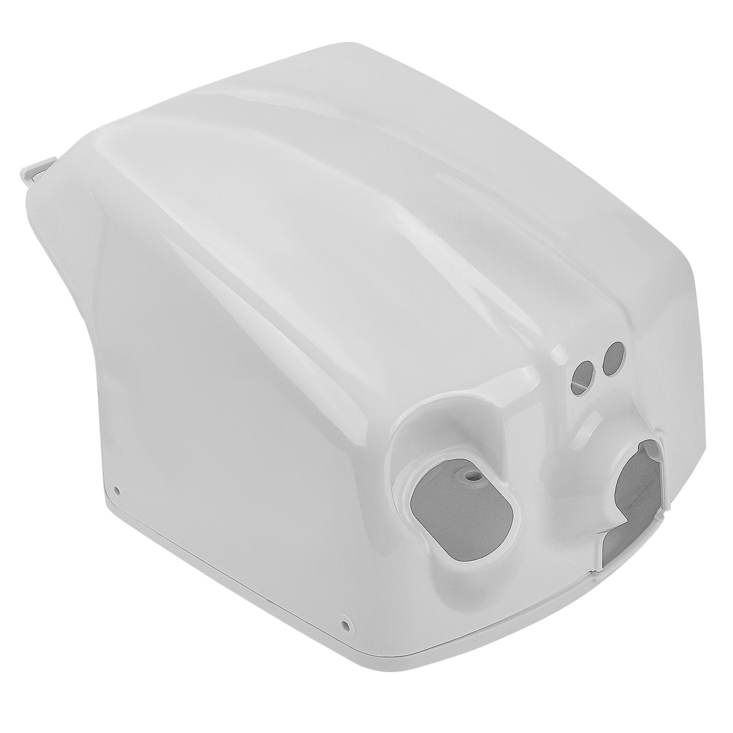 Set of 2 White Front Cover Plates for Honda Ruckus 50 (2003–2024)