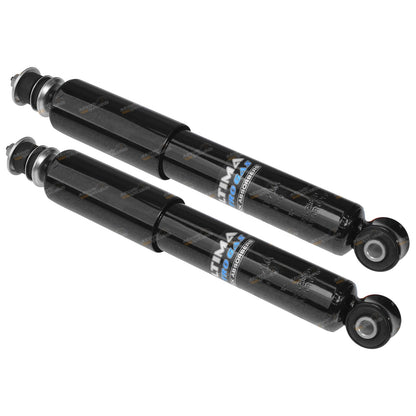 2 Front Gas Shock Absorbers for Nissan Navara D21 (1986–1997)