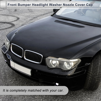 Front Left Bumper Headlight Washer Nozzle Cover Cap for BMW 750i