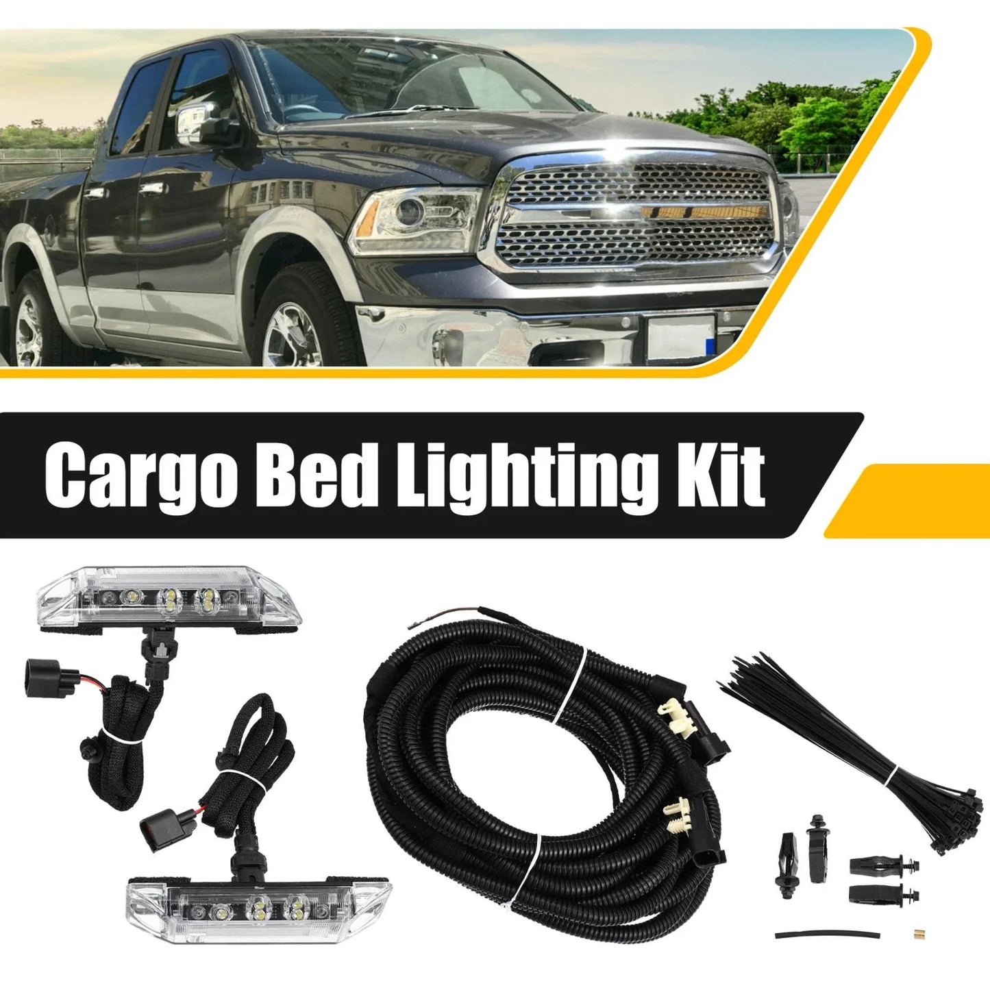 LED Light Kit for Dodge Ram 1500 2500 3500 Cargo Bed (2010-2023)