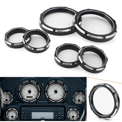 CNC Cut Speedometer Board Bezel for Harley Touring FLHT FLHX (1996-2013)