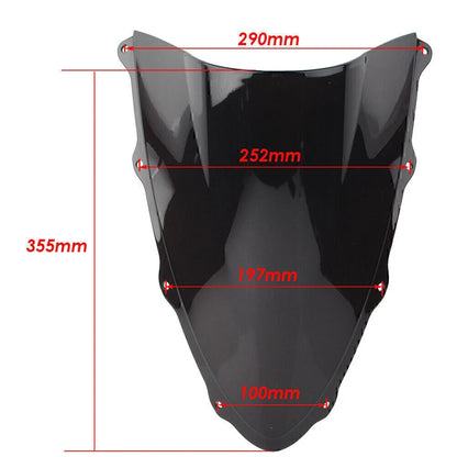 Smoke ABS Plastic Windshield for Ducati 1299 (2015-2019)