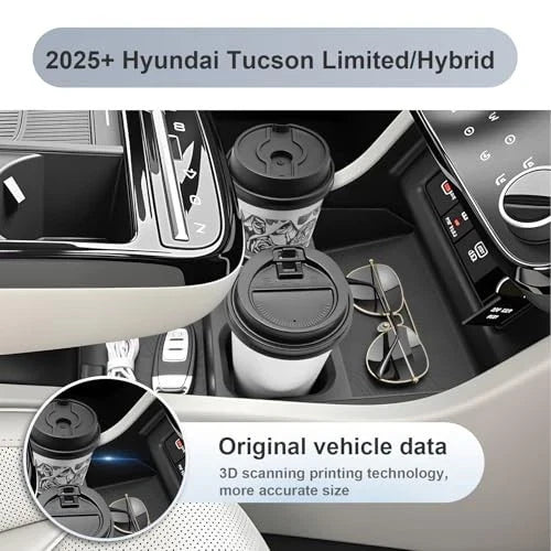 TPE Center / lower storage / tray box for Hyundai Tucson (2025–2026)