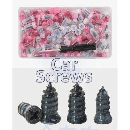 100PCS Tire Repair Nails Kit for Car Motorcycle Truck ATV Rubber Tire Repair