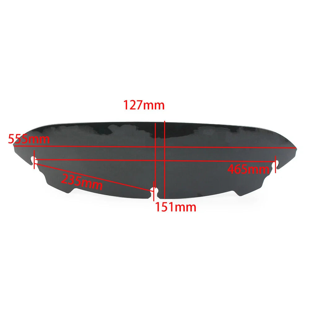 4.5" Wave Windshield for Harley Davidson Touring Street Electra (2014-2022)