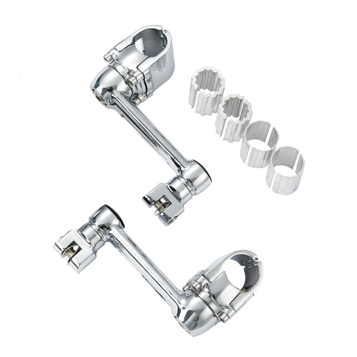 Chrome Footrest Footpeg Bracket Mount for Honda Goldwing 1800